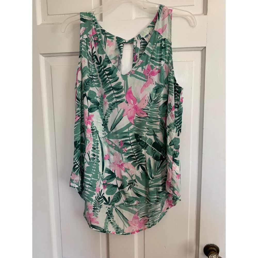 Tropical tank top